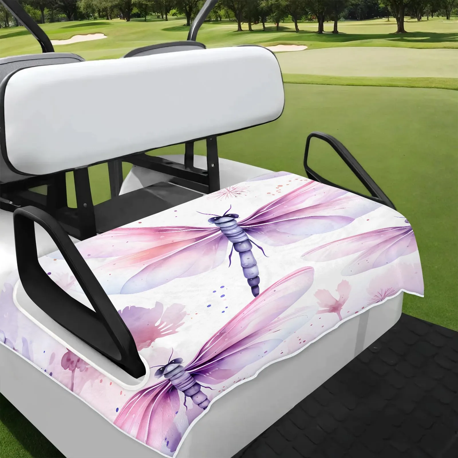 Tiveruda Golf Cart Seat Cover for Double Seats