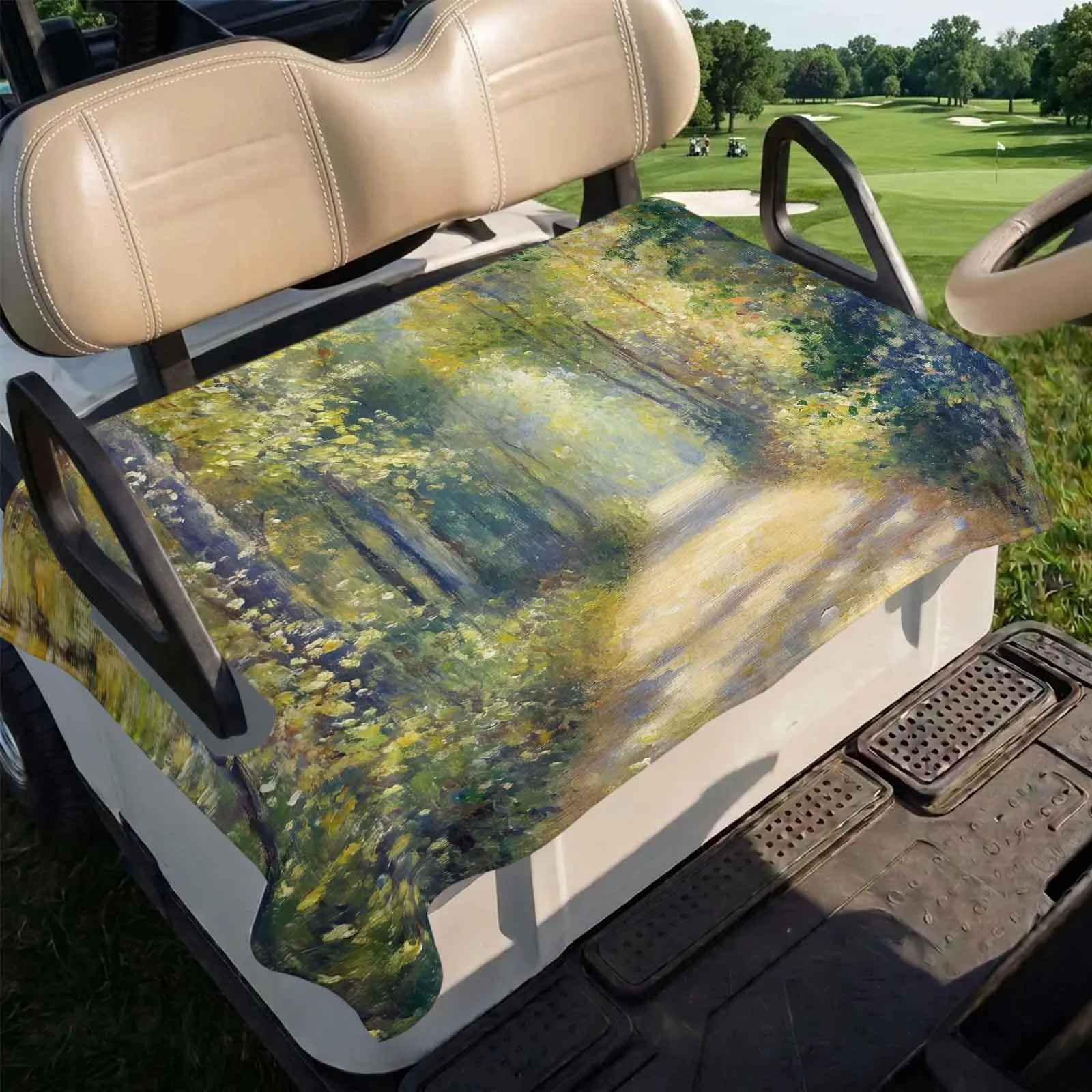 Trosturdspn Nature Forest Golf Cart Seat Cover 51 x 31 in image 4