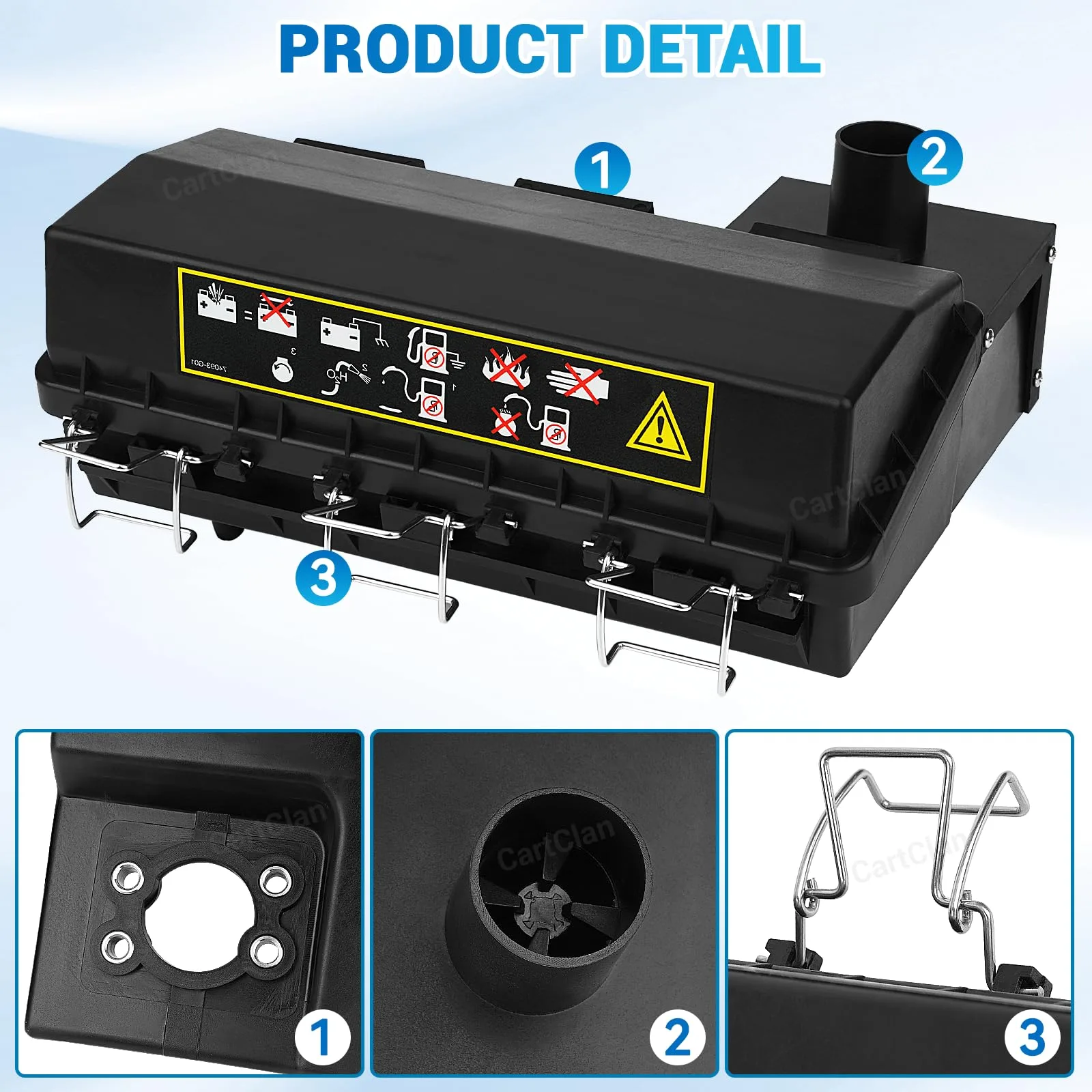 CartClan E-Z-GO Air Box Filter Assembly CT-0220 image 4