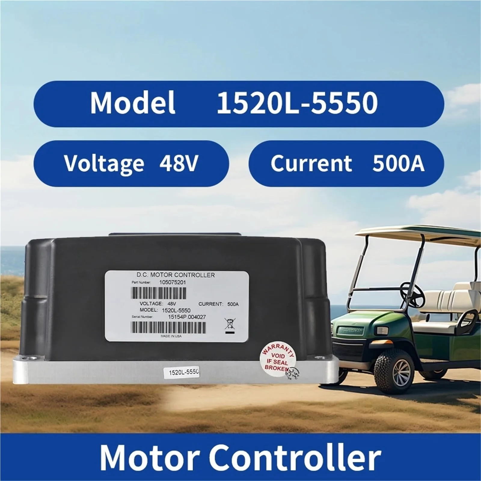 NRMGMGT 1520L-5550 48V 500A Motor Controller (105075201) image 4
