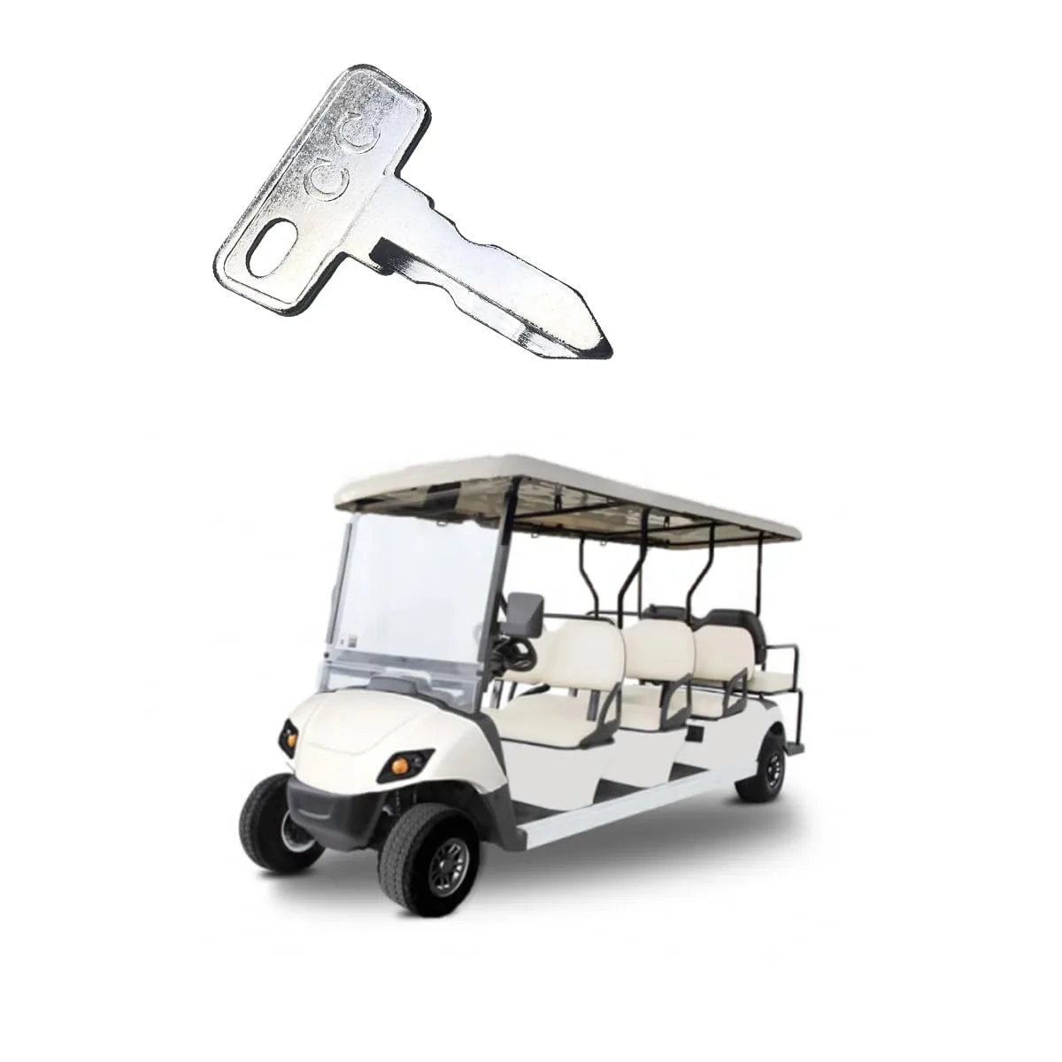 MIKMAYTOO 5P8500 Ignition Key for Club Car Golf Carts image 2