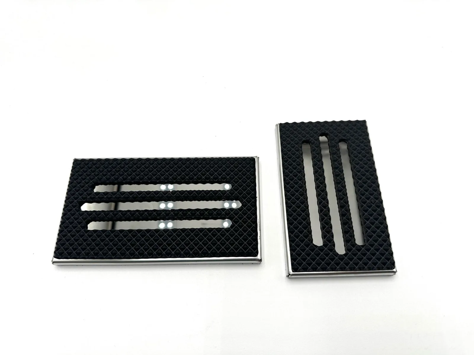 Whiplash Designs Stainless Pedal Covers for E-Z-GO RXV