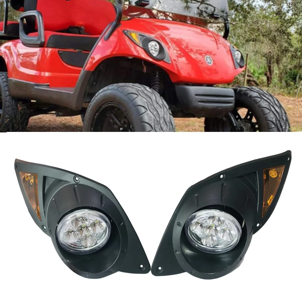 Dr.Acces LED Headlights for Yamaha G29 Drive 2007-2016 image 2