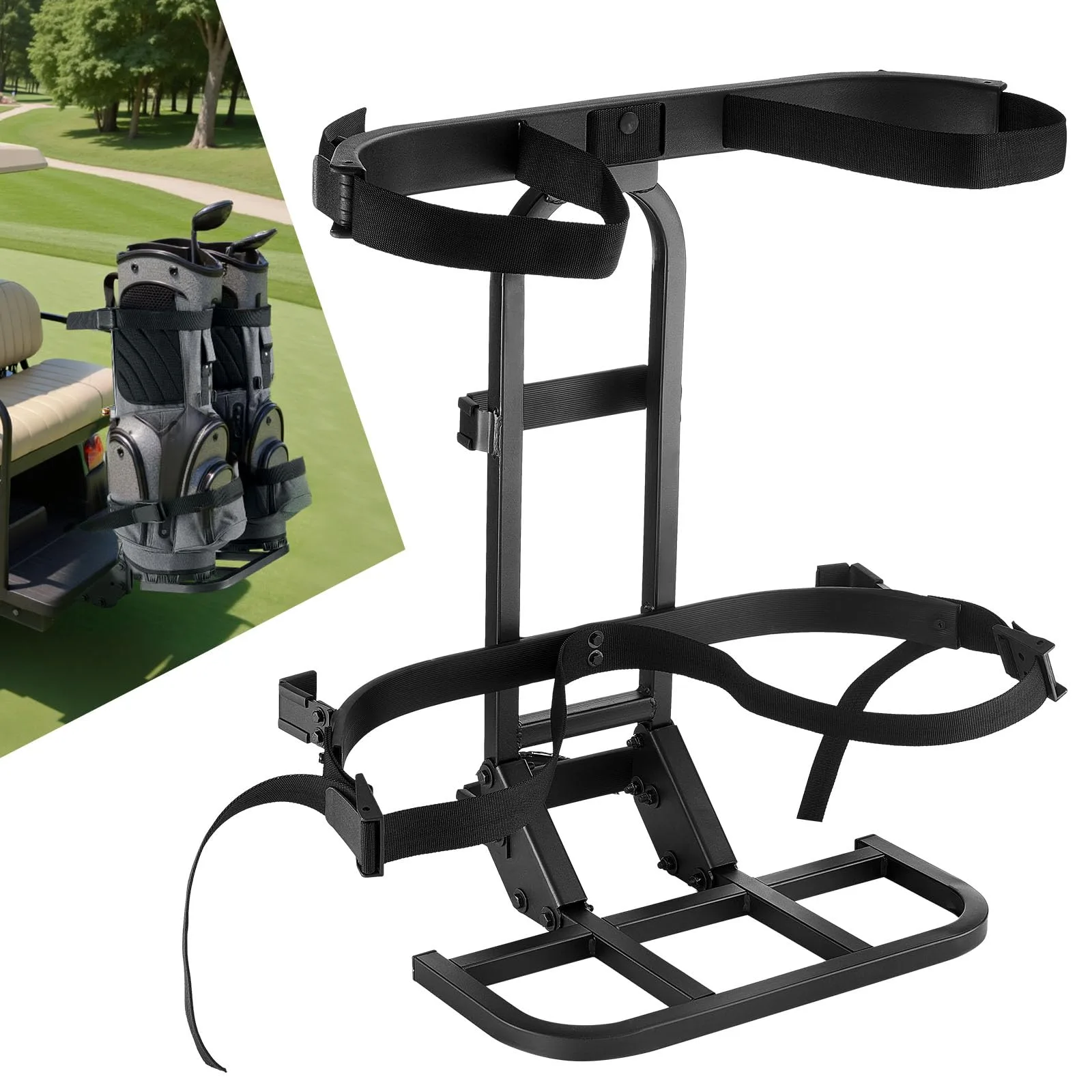 VEVOR Golf Cart Bag Holder for Rear Seat Handrails