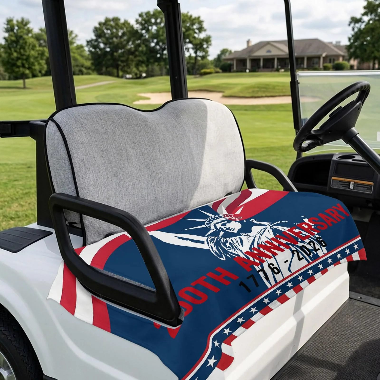 DecorLovee Golf Cart Seat Cover, 51 x 31 Inch image 4