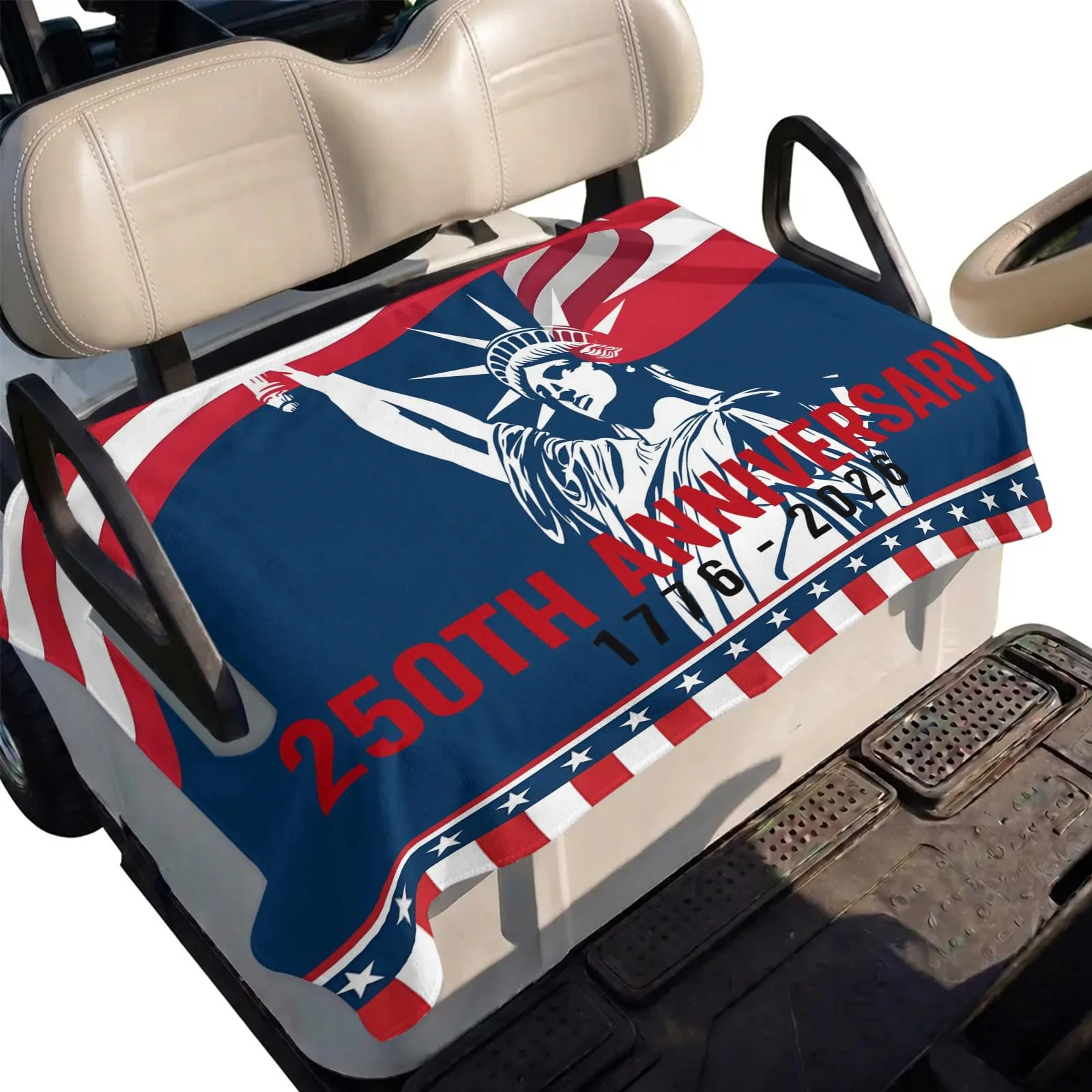 DecorLovee Golf Cart Seat Cover, 51 x 31 Inch