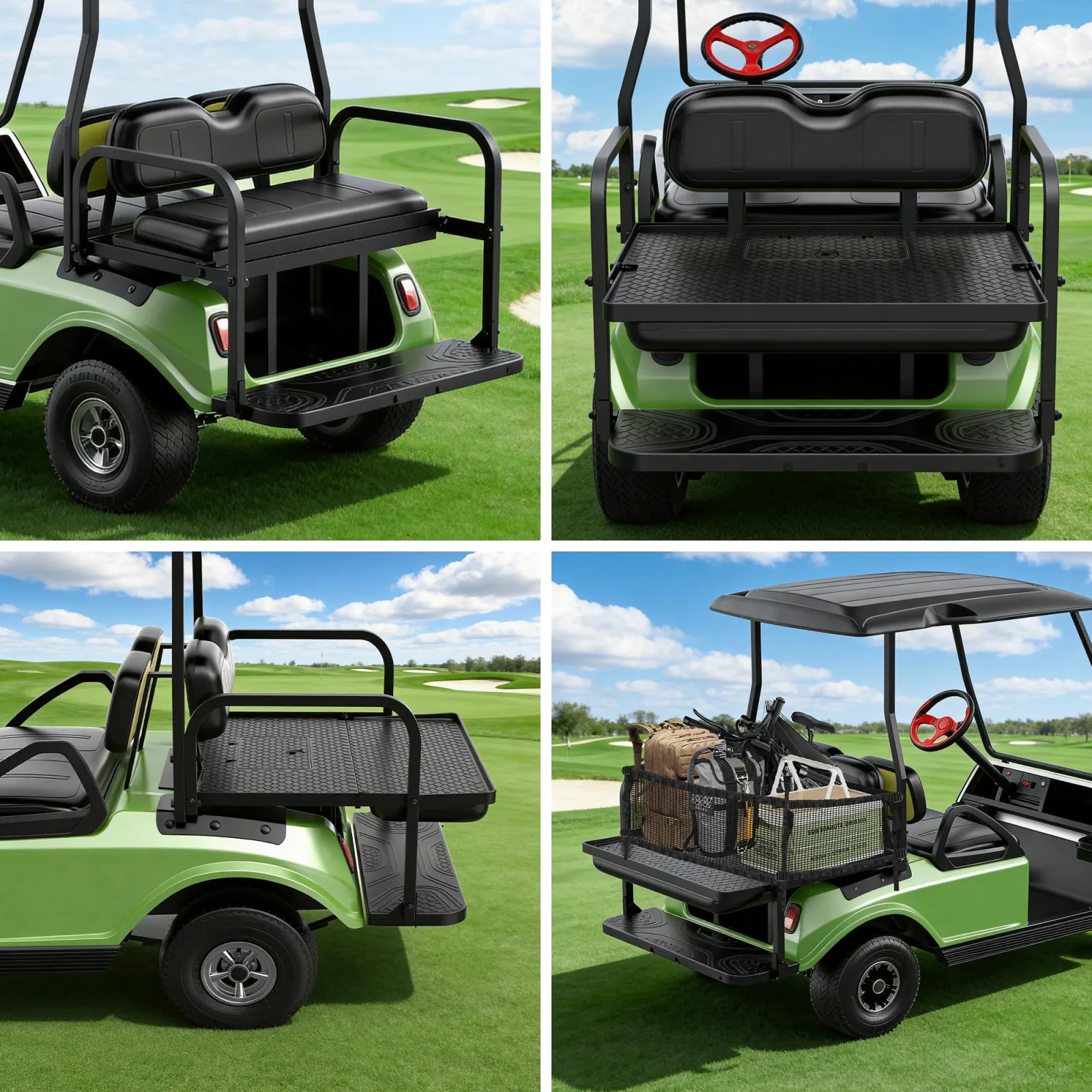 10L0L Rear Flip Seat Kit for Club Car DS image 4