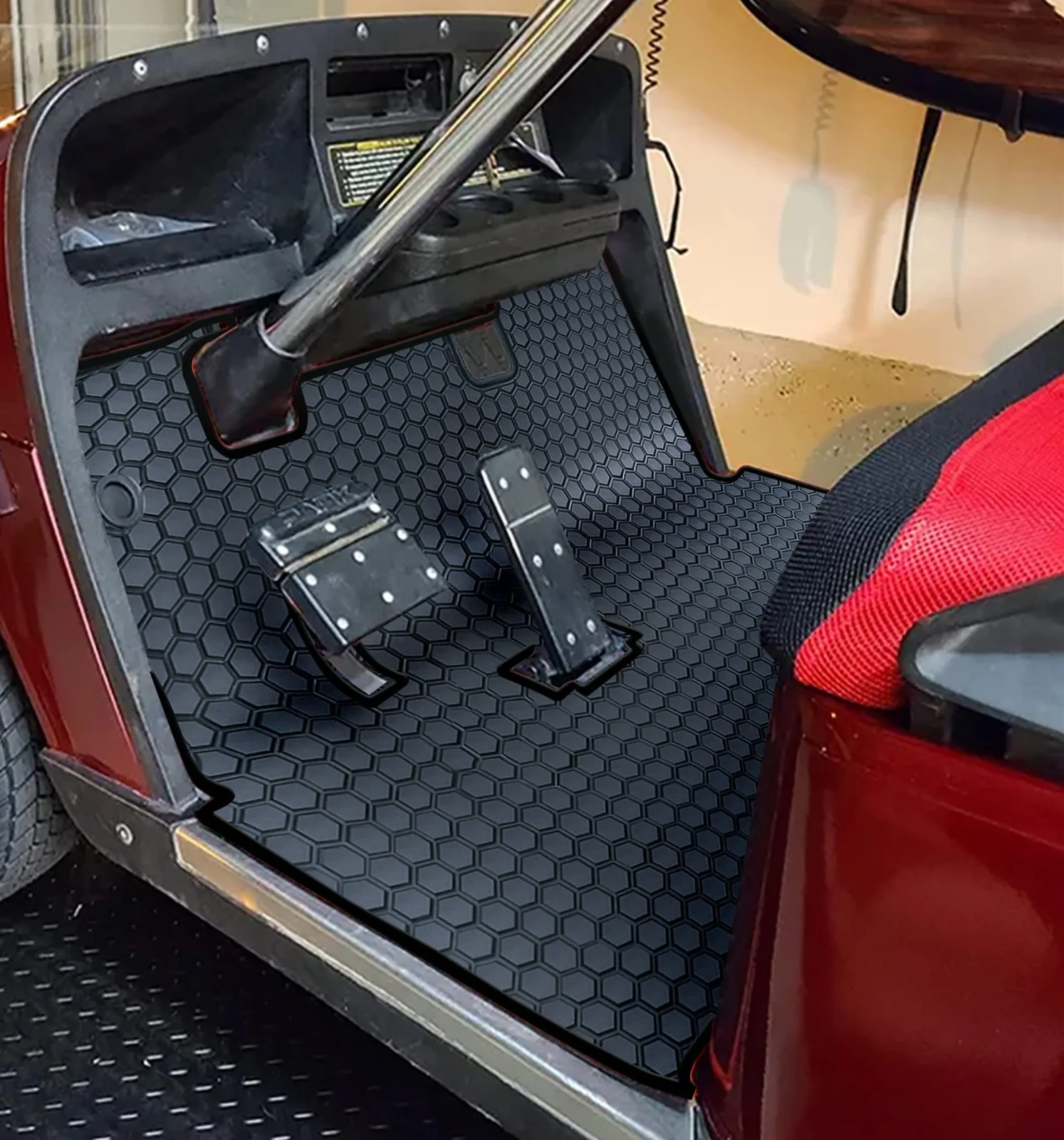 Matericuo Golf Cart Floor Liner Mat 715377699084