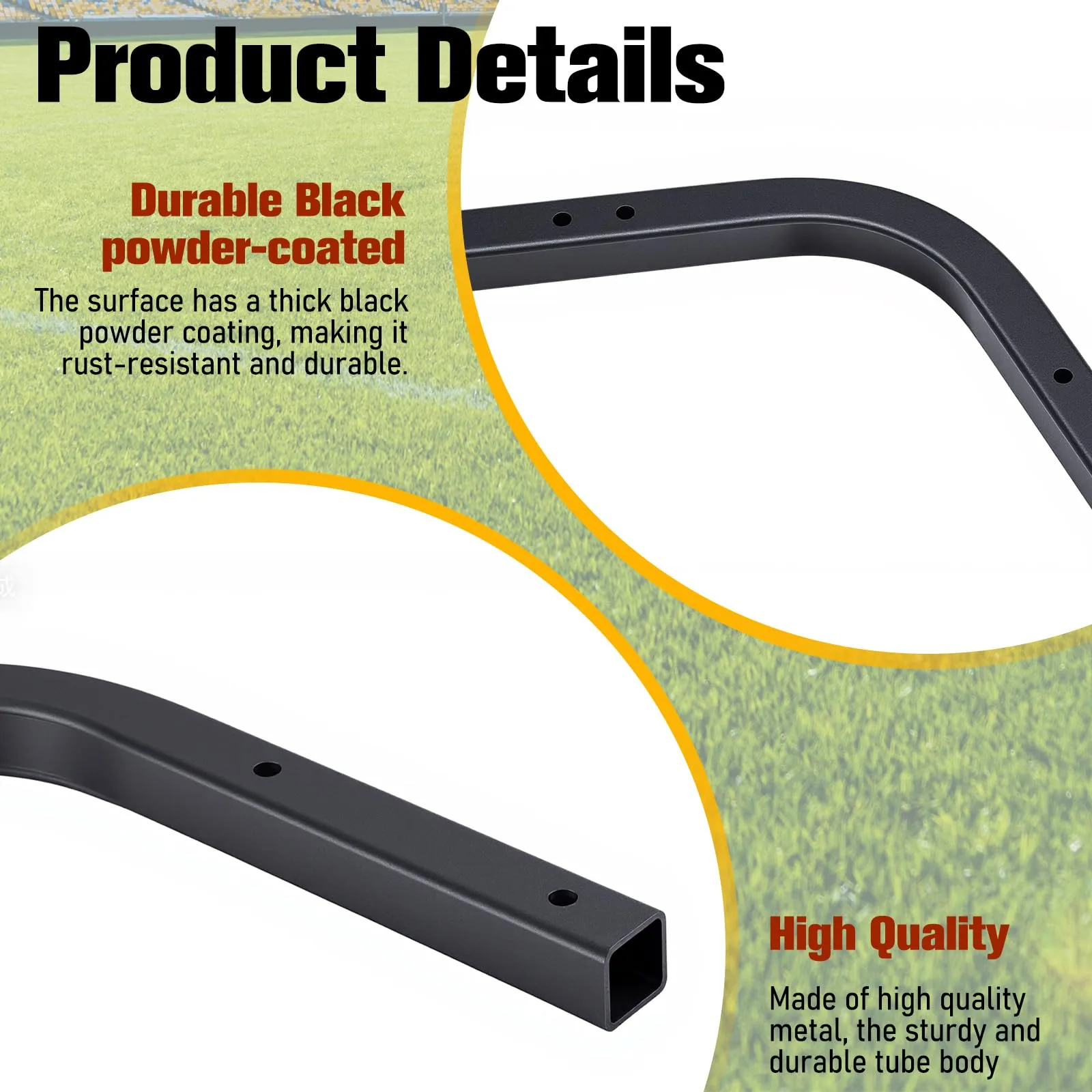 Gemscream Golf Cart Front Roof Supports 2004-2021 image 3
