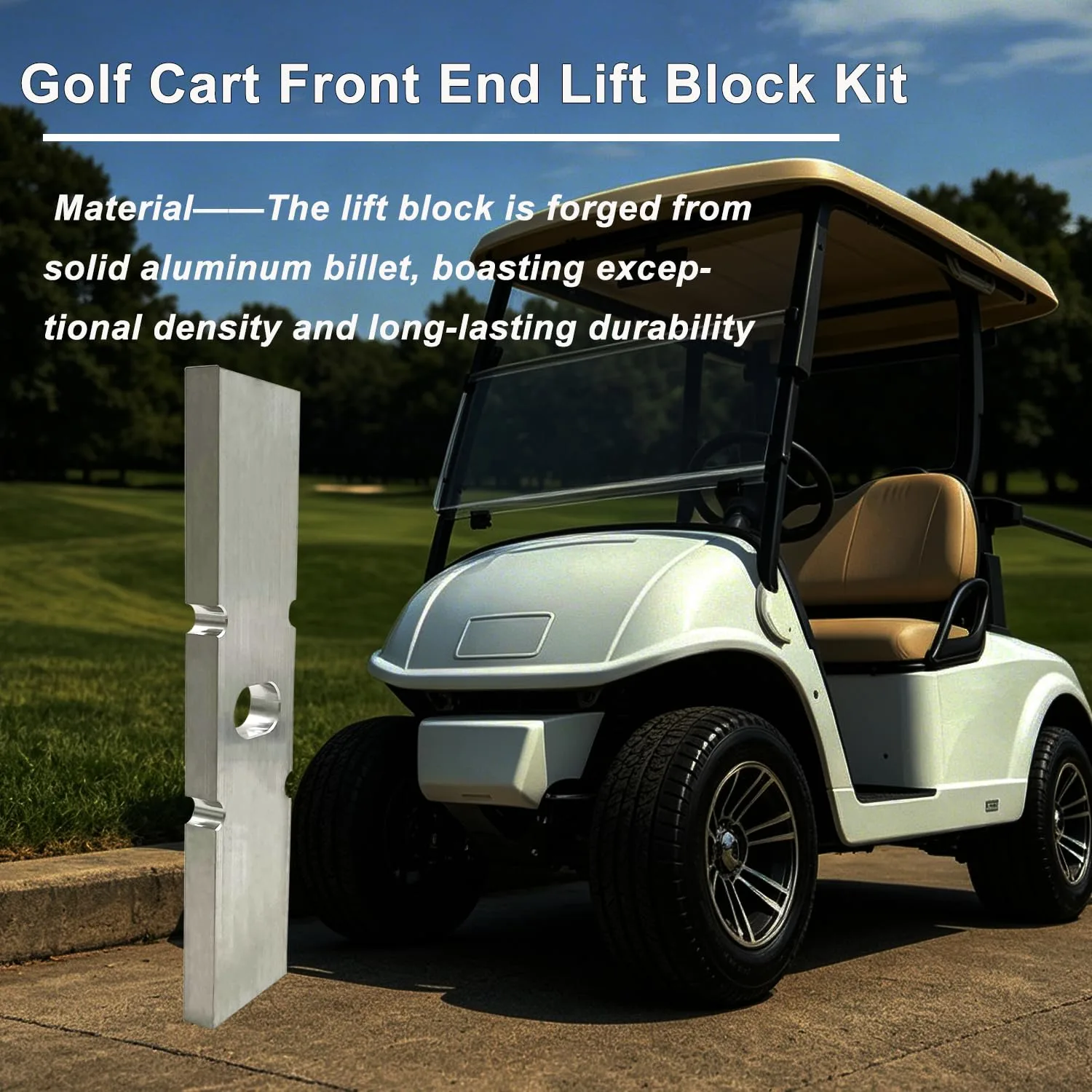 Phoddar 1-Inch Front Lift Kit for Club Car Precedent image 4