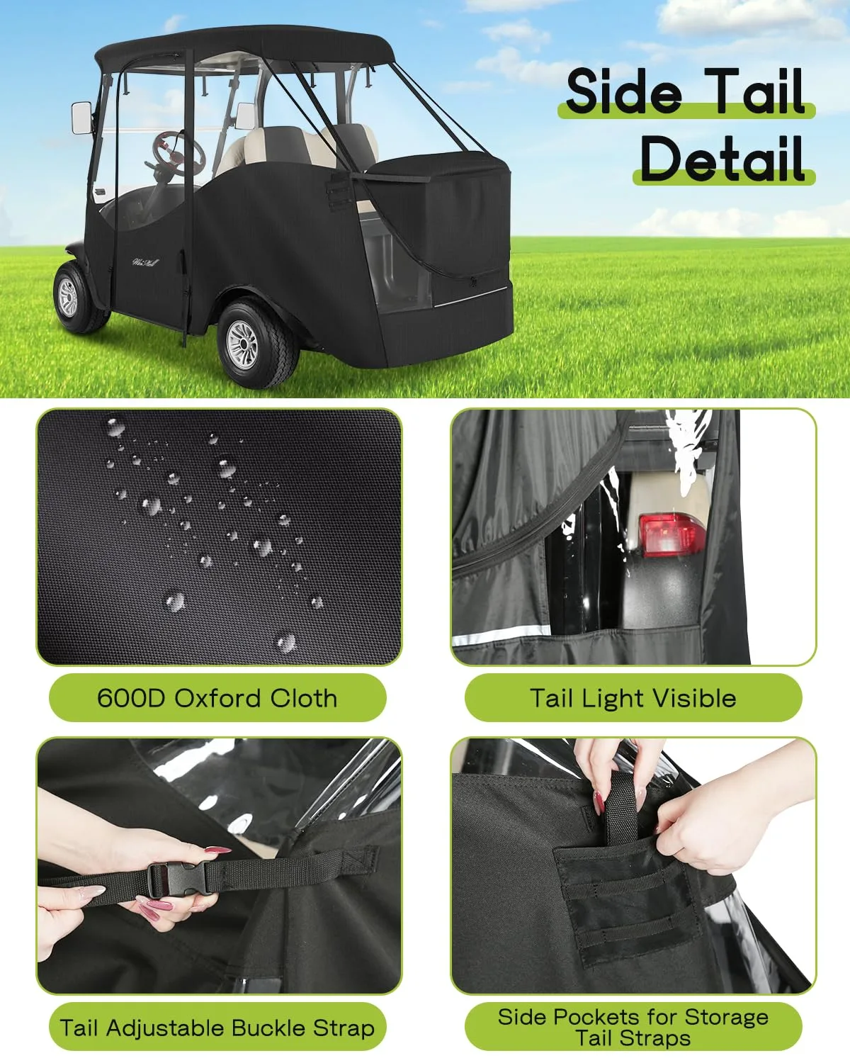 WEIMELL Enclosure for Club Car Precedent Tempo 2+2 image 4