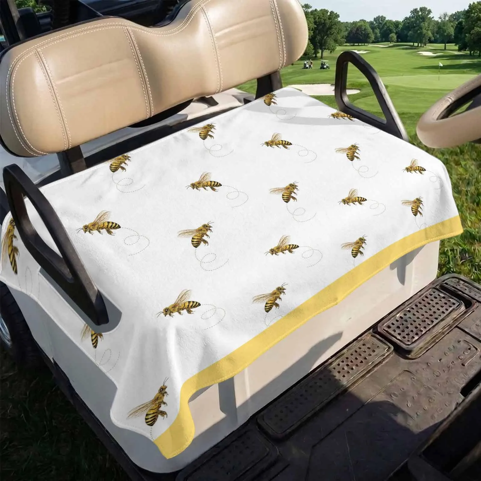 Trosturdspn Golf Cart Seat Towel Blanket, 51 x 31 in image 4