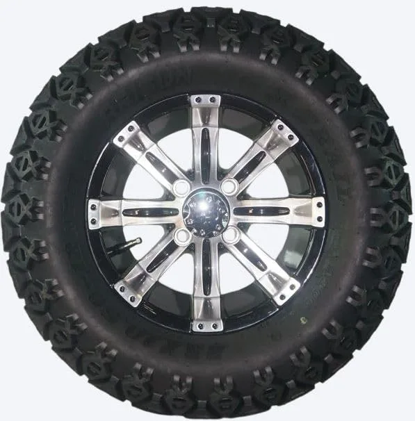 3G 6" A-Arm Lift Kit with 12" Tempest Wheels for Yamaha Drive II 2017+ image 3