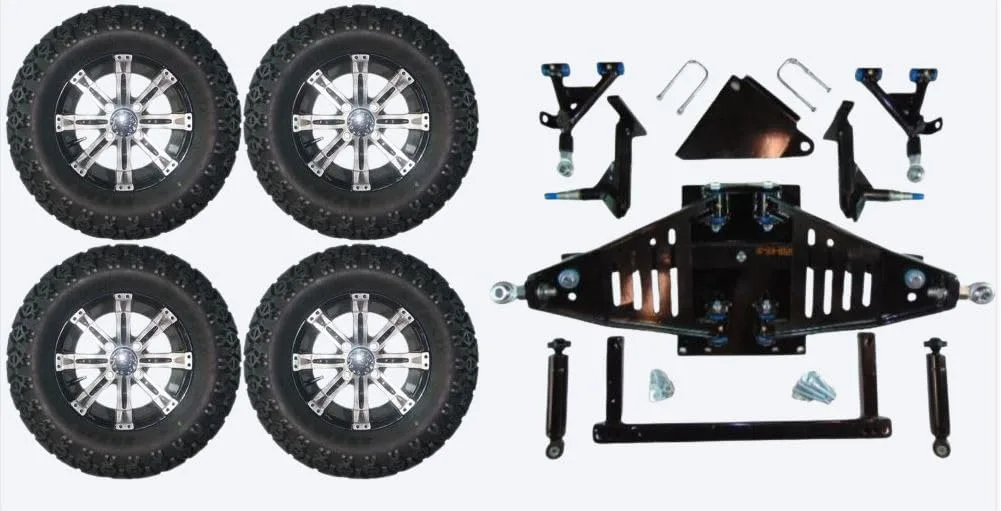 3G 6" A-Arm Lift Kit with 12" Tempest Wheels for Yamaha Drive II 2017+