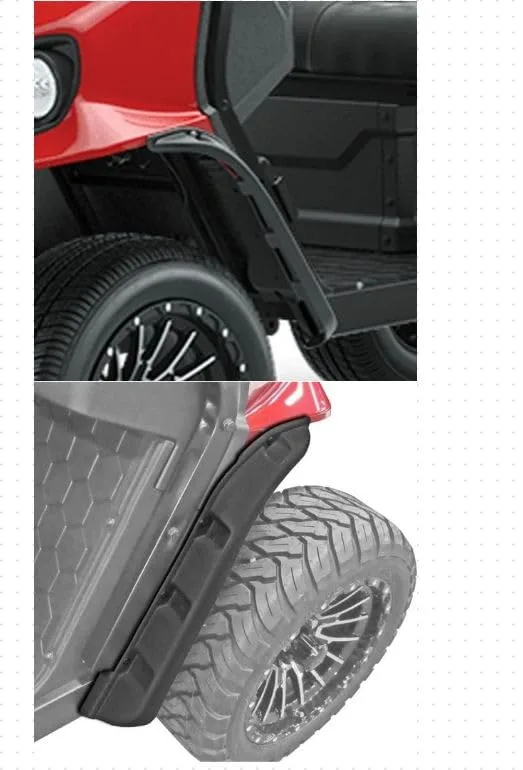 3G Front Fender Flares for E-Z-GO Hauler 2021-2025 image 4