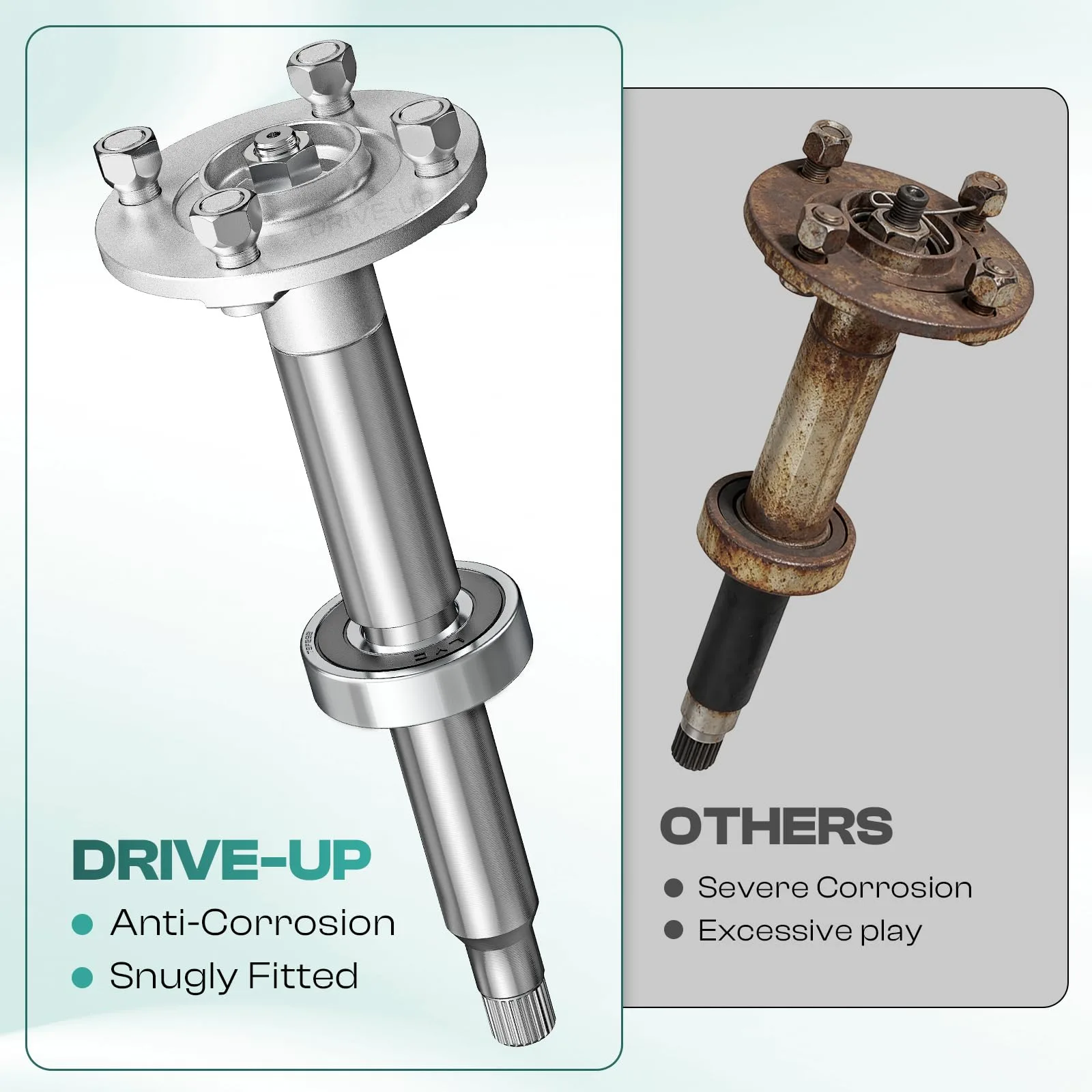 DRIVE UP Rear Axle Shaft for Yamaha G29 2007-2014 image 4