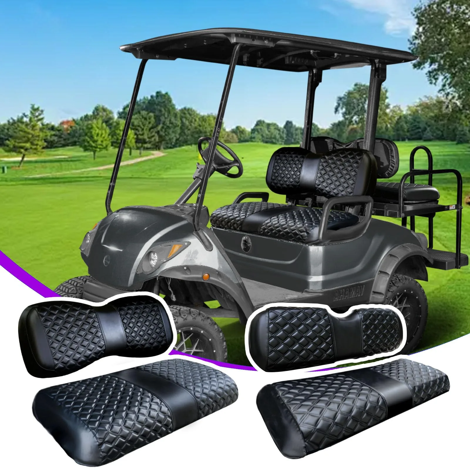 PZWLI Seat Covers for Yamaha G29/Drive2 - PZW-012BB