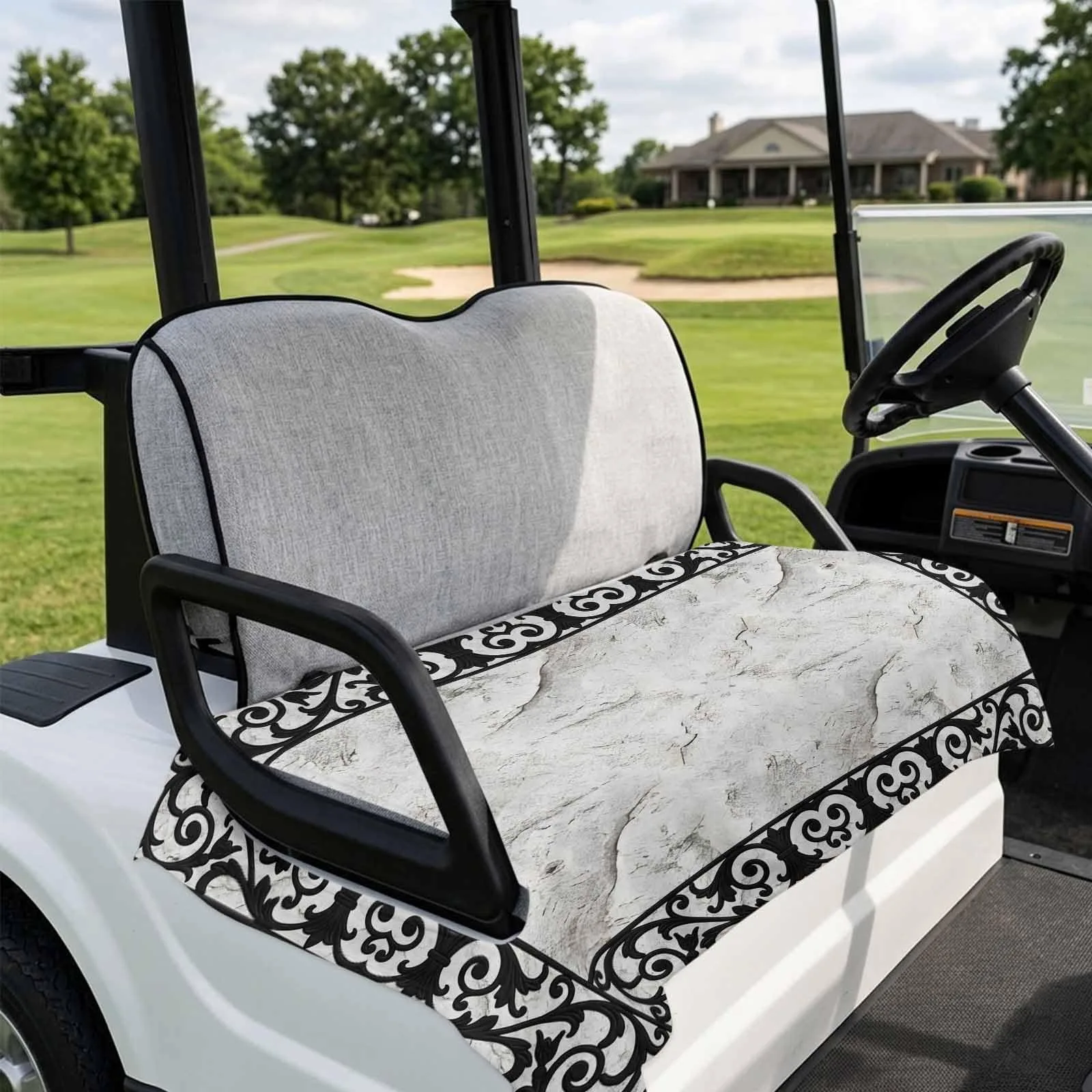 DecorLovee Golf Cart Seat Cover for 2-Seater Carts image 4