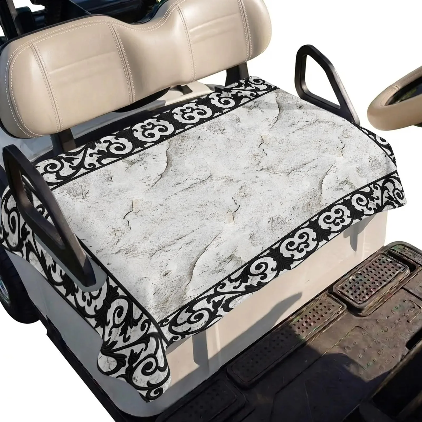 DecorLovee Golf Cart Seat Cover for 2-Seater Carts