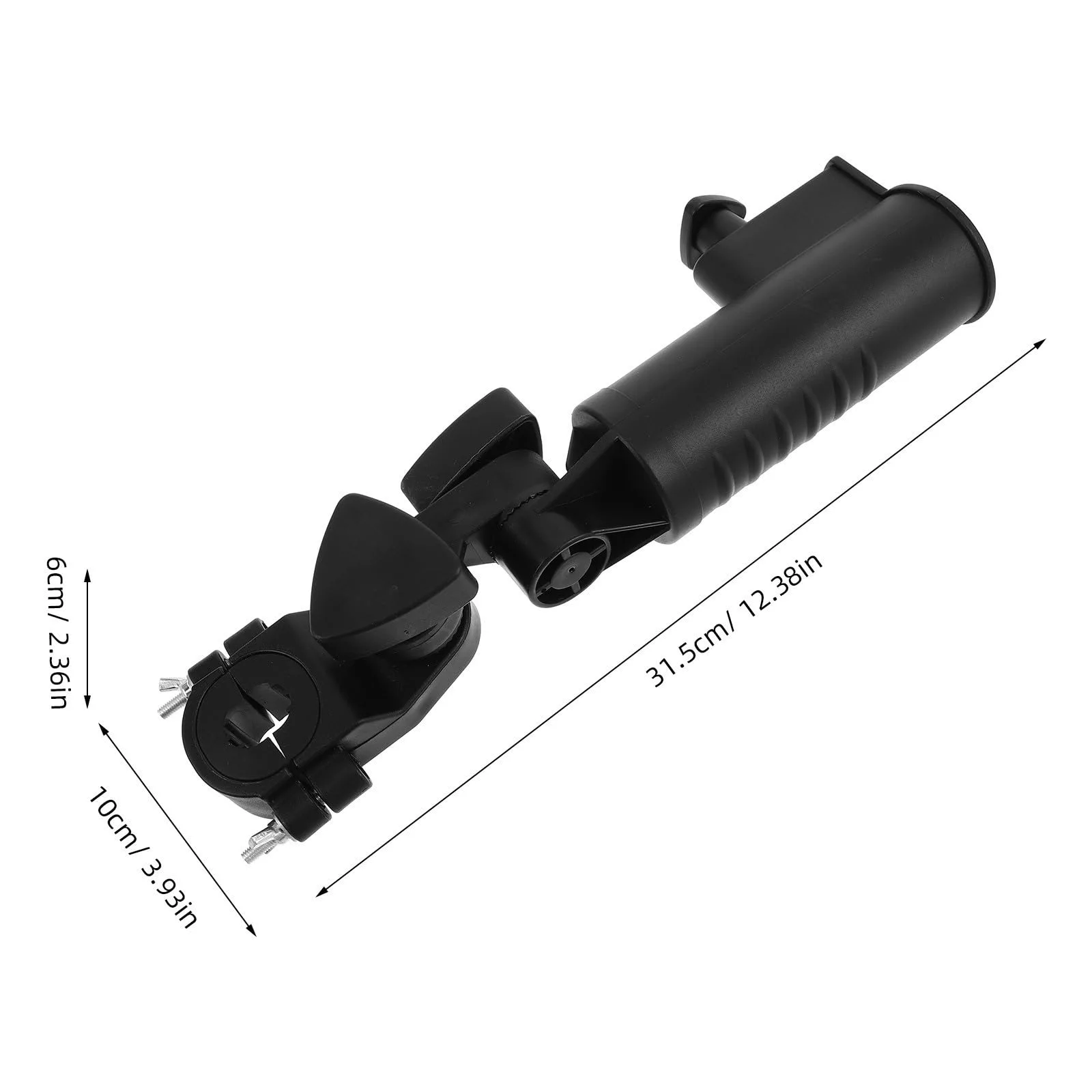 BESPORTBLE Golf Cart Umbrella Holder Clamps, 2-Pack image 2