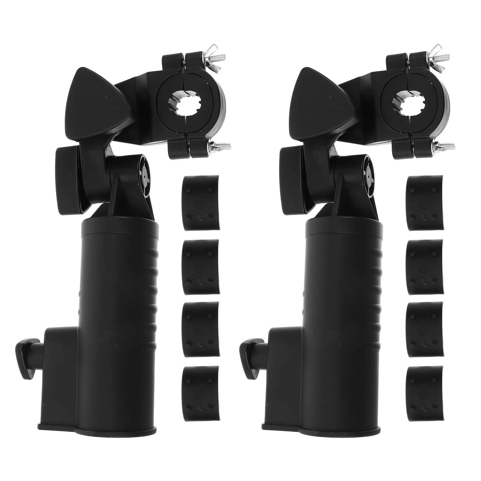 BESPORTBLE Golf Cart Umbrella Holder Clamps, 2-Pack