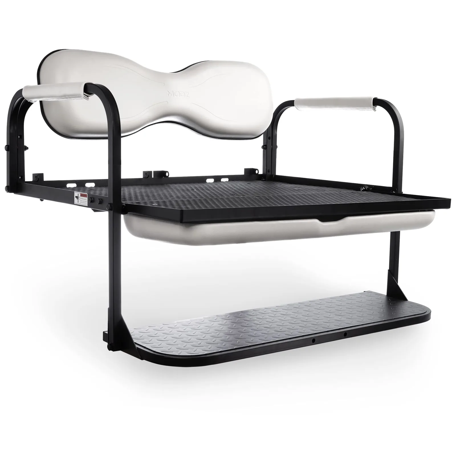 MODZ Flip4 Rear Seat Kit for E-Z-GO TXT/TXT48, White image 2
