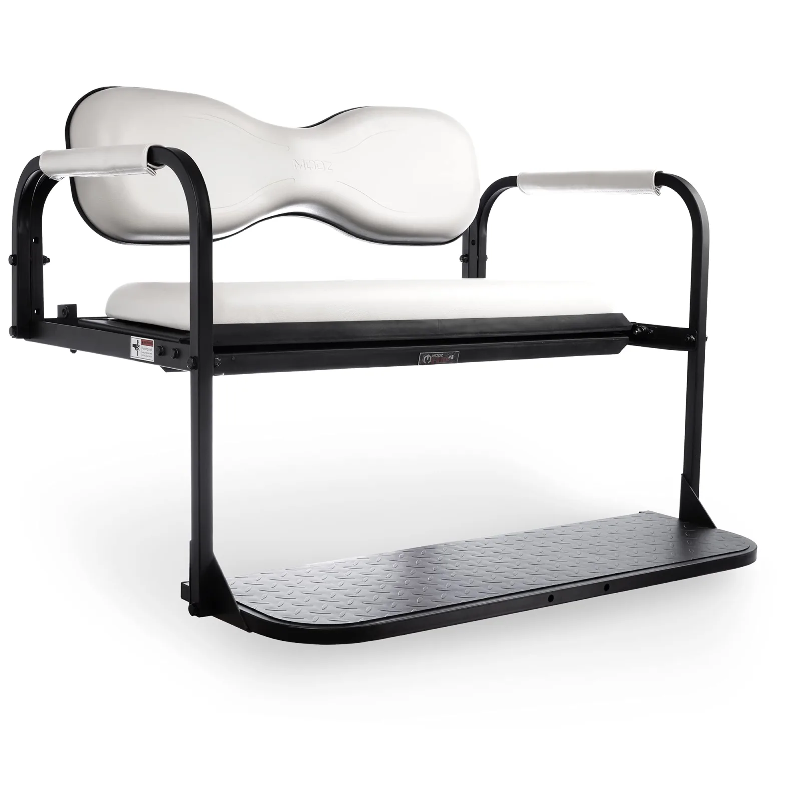 MODZ Flip4 Rear Seat Kit for E-Z-GO TXT/TXT48, White