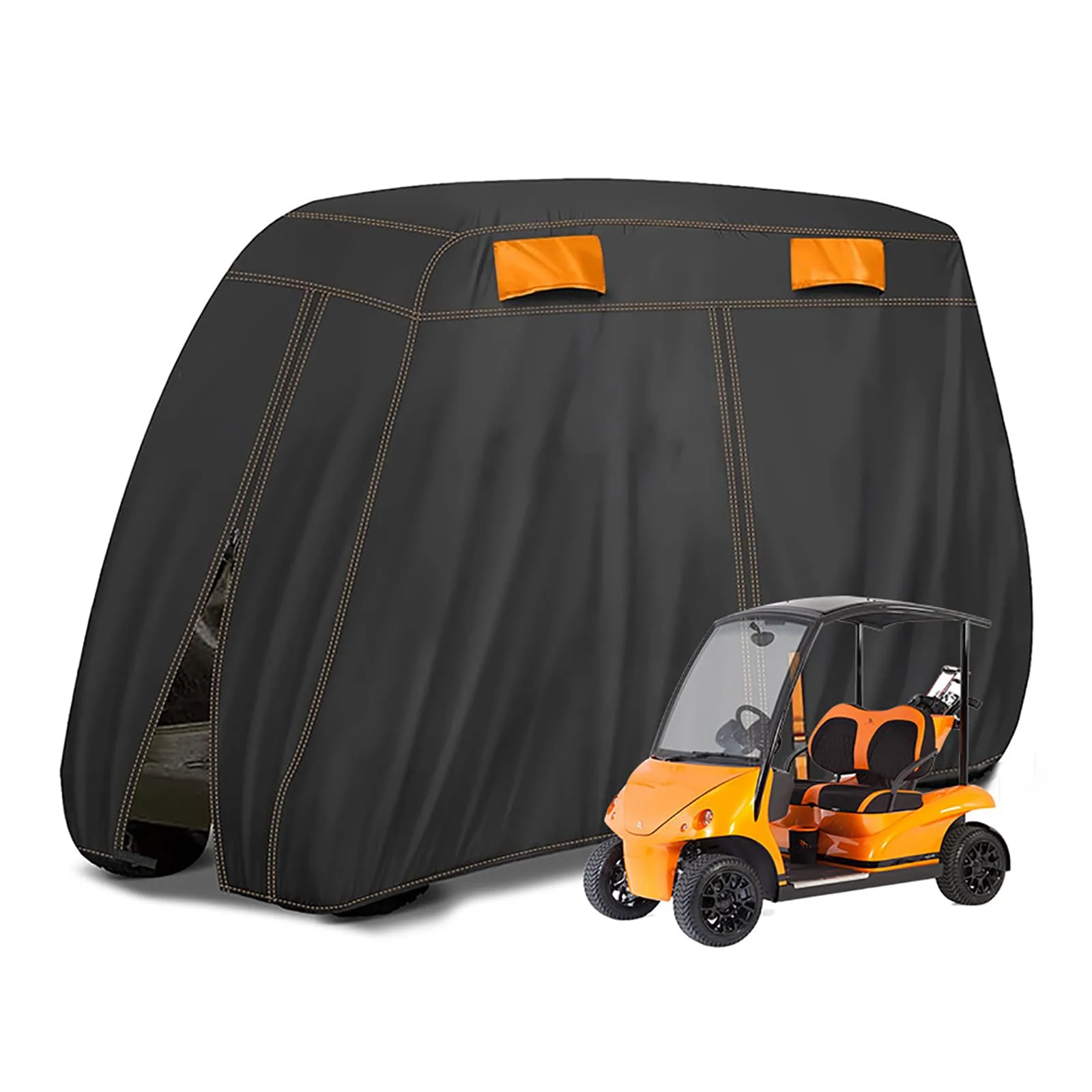 YNCTCWX Cover for Denago EV Nomad XL 4-Seater Golf Cart