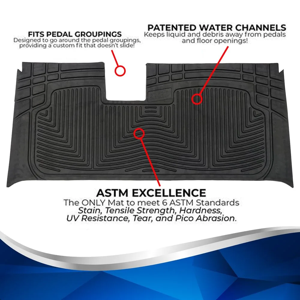 Club Clean Golf Cart Floor Mat for E-Z-GO TXT image 2