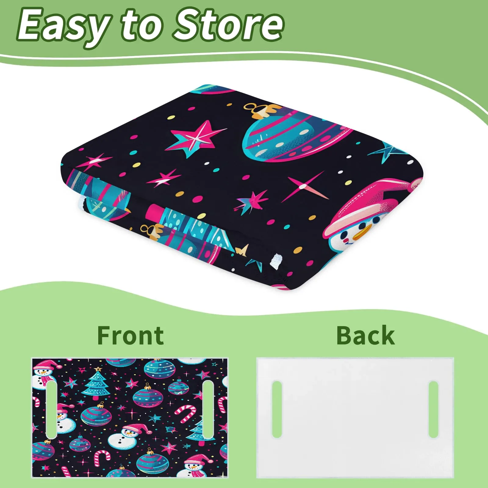 Tiveruda Golf Cart Seat Cover for Double Seats image 4