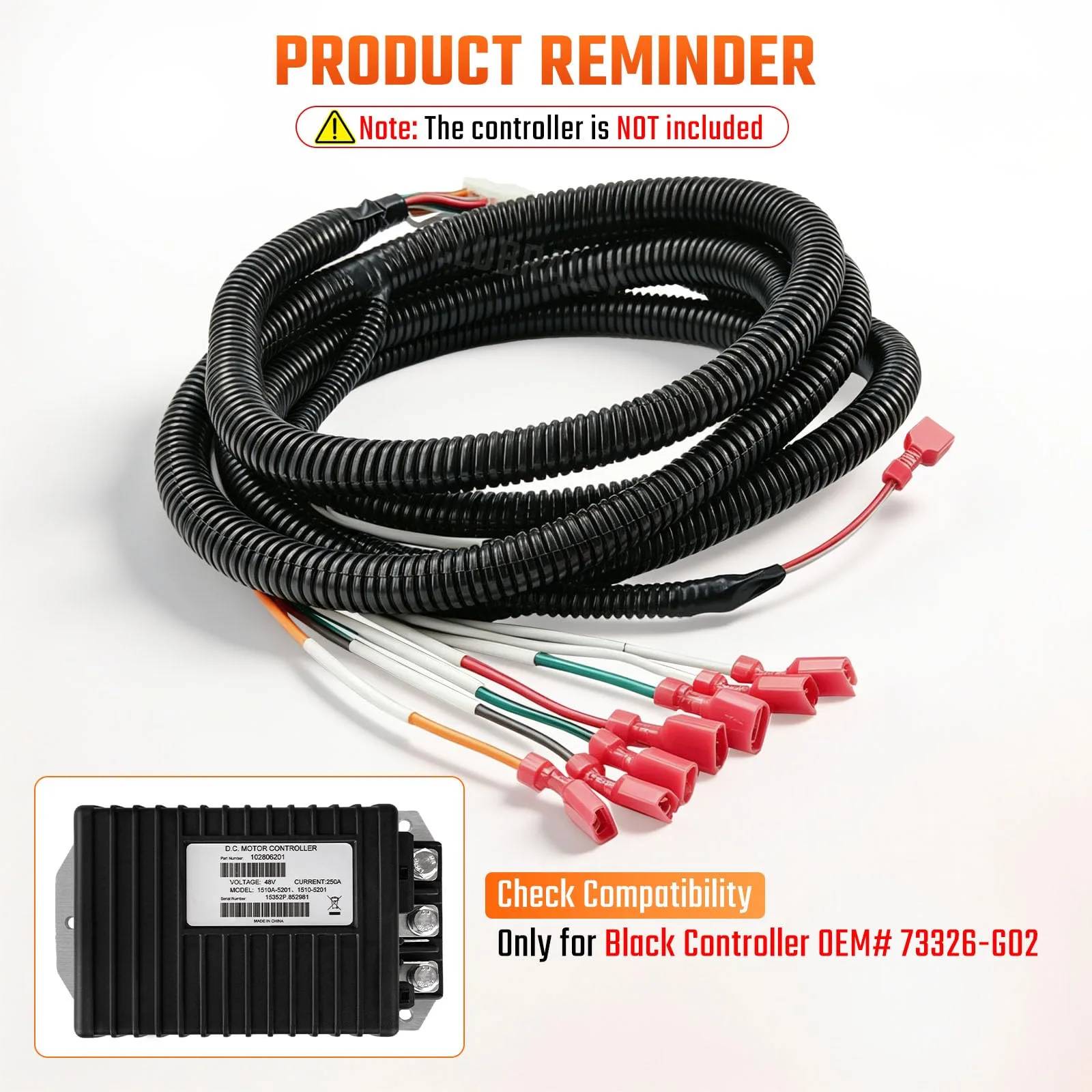CLUBRALLY E-Z-GO PDS Control Wiring Harness Aix-CB-099 image 2