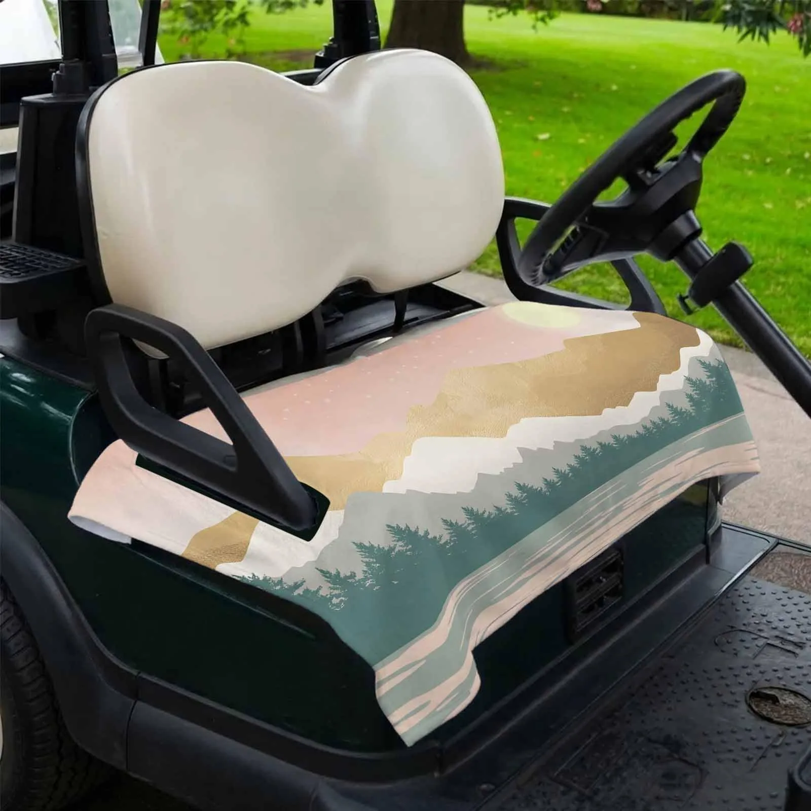 DecorLovee Boho Golf Cart Seat Cover 51 x 31 Inch image 2