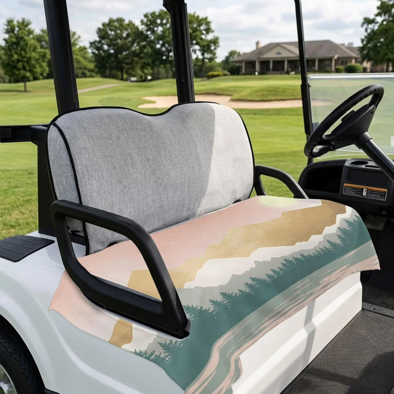 DecorLovee Boho Golf Cart Seat Cover 51 x 31 Inch image 4