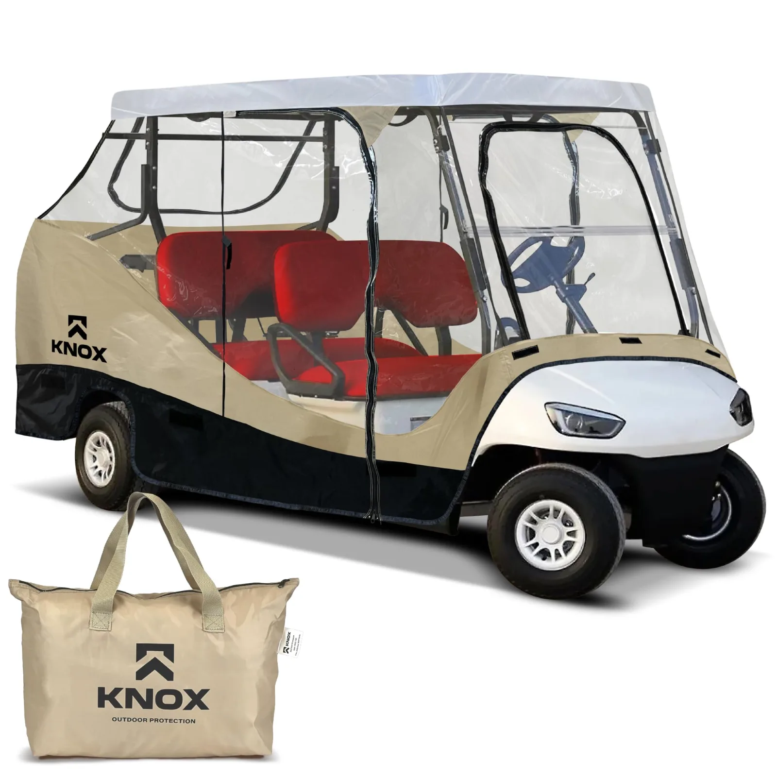 North East Harbor GCC-T44 4-Passenger Golf Cart Enclosure