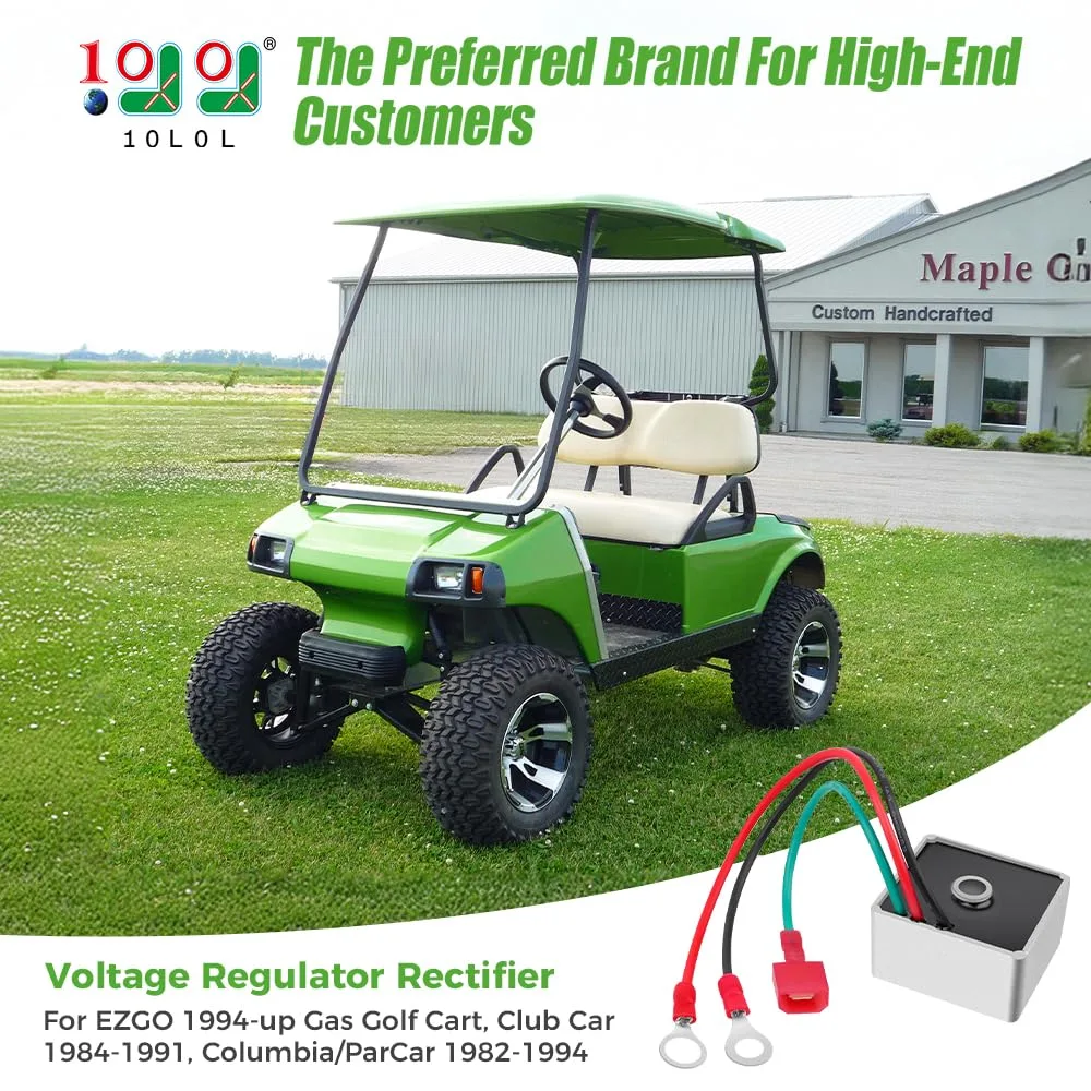 10L0L Voltage Regulator Rectifier for E-Z-GO and Club Car image 2