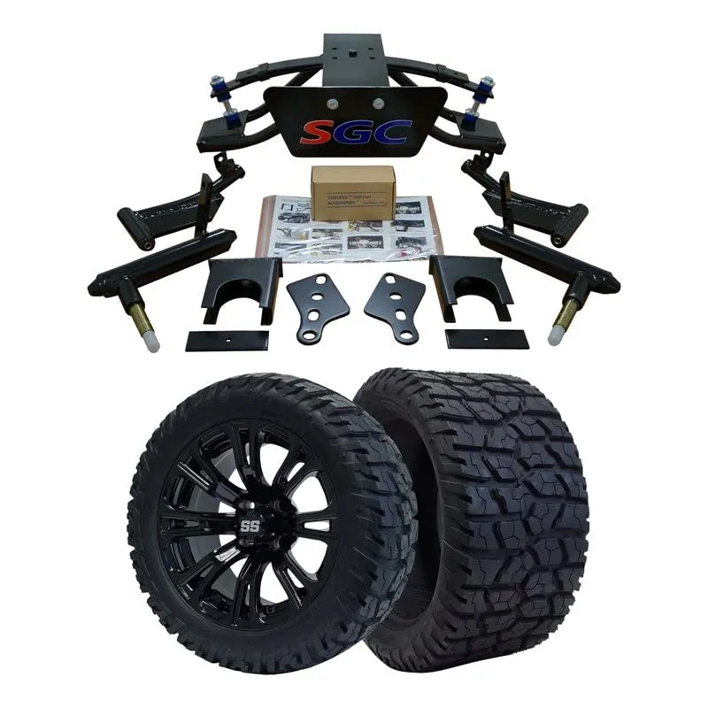 4-Inch Lift Kit with Wheels and Tires for Club Car Precedent