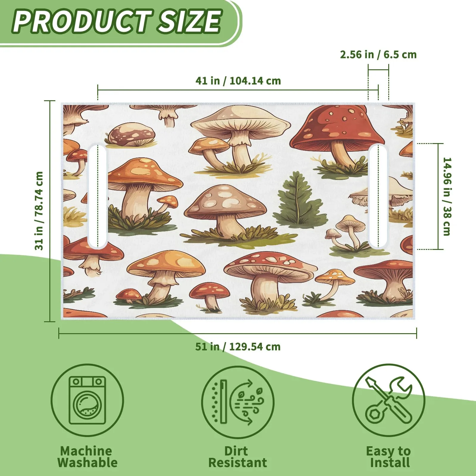 Tiveruda Golf Cart Seat Cover for Double Seats image 2