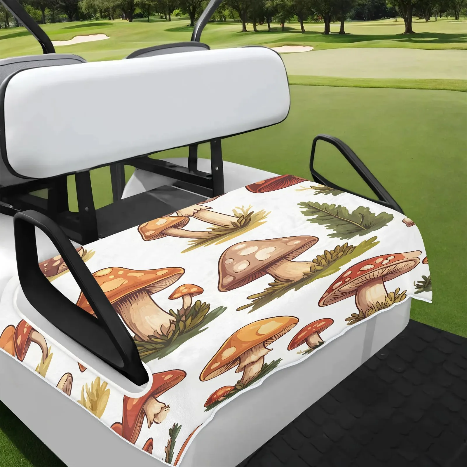 Tiveruda Golf Cart Seat Cover for Double Seats