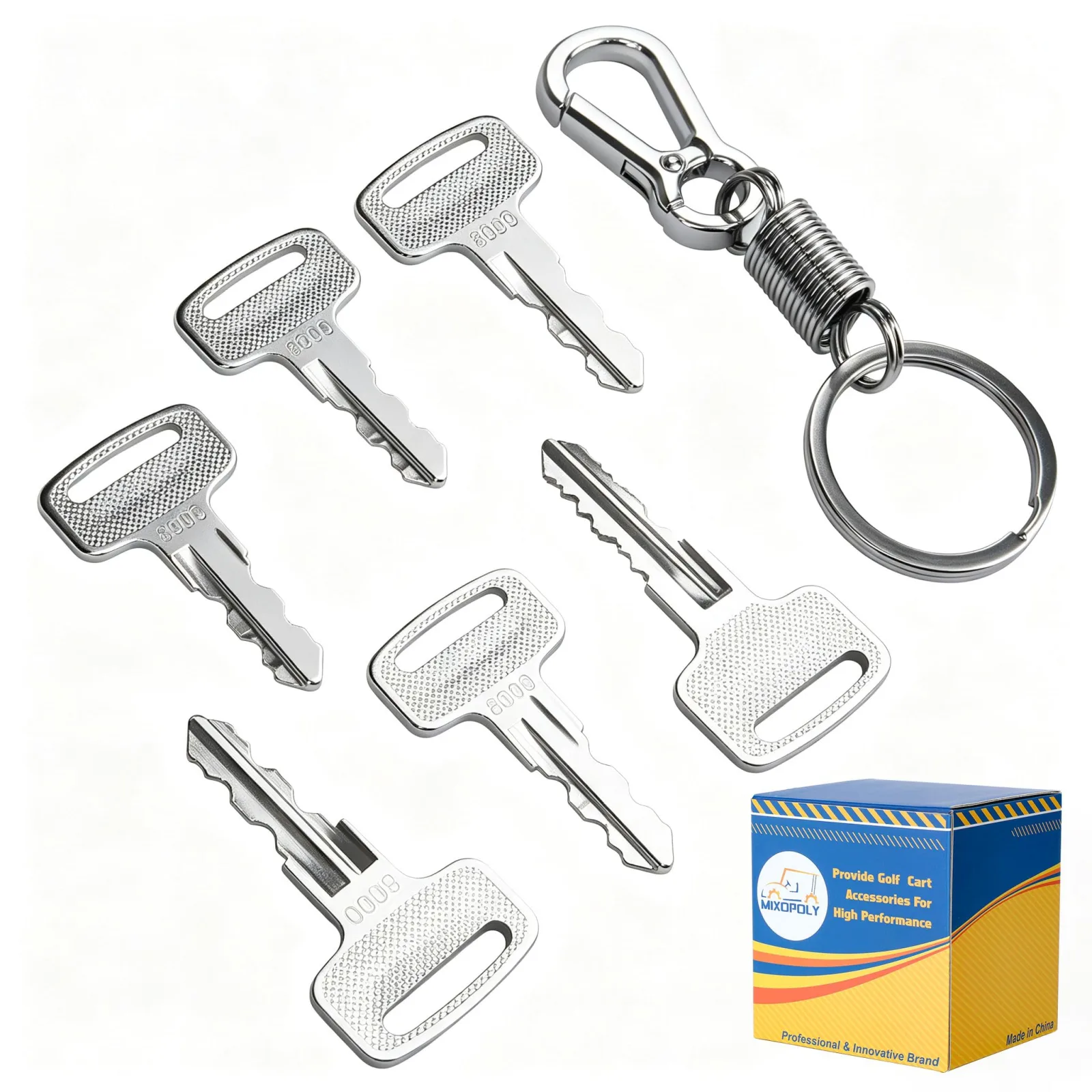 Mixopoly Ignition Keys for Yamaha Golf Carts MN-093A-MG