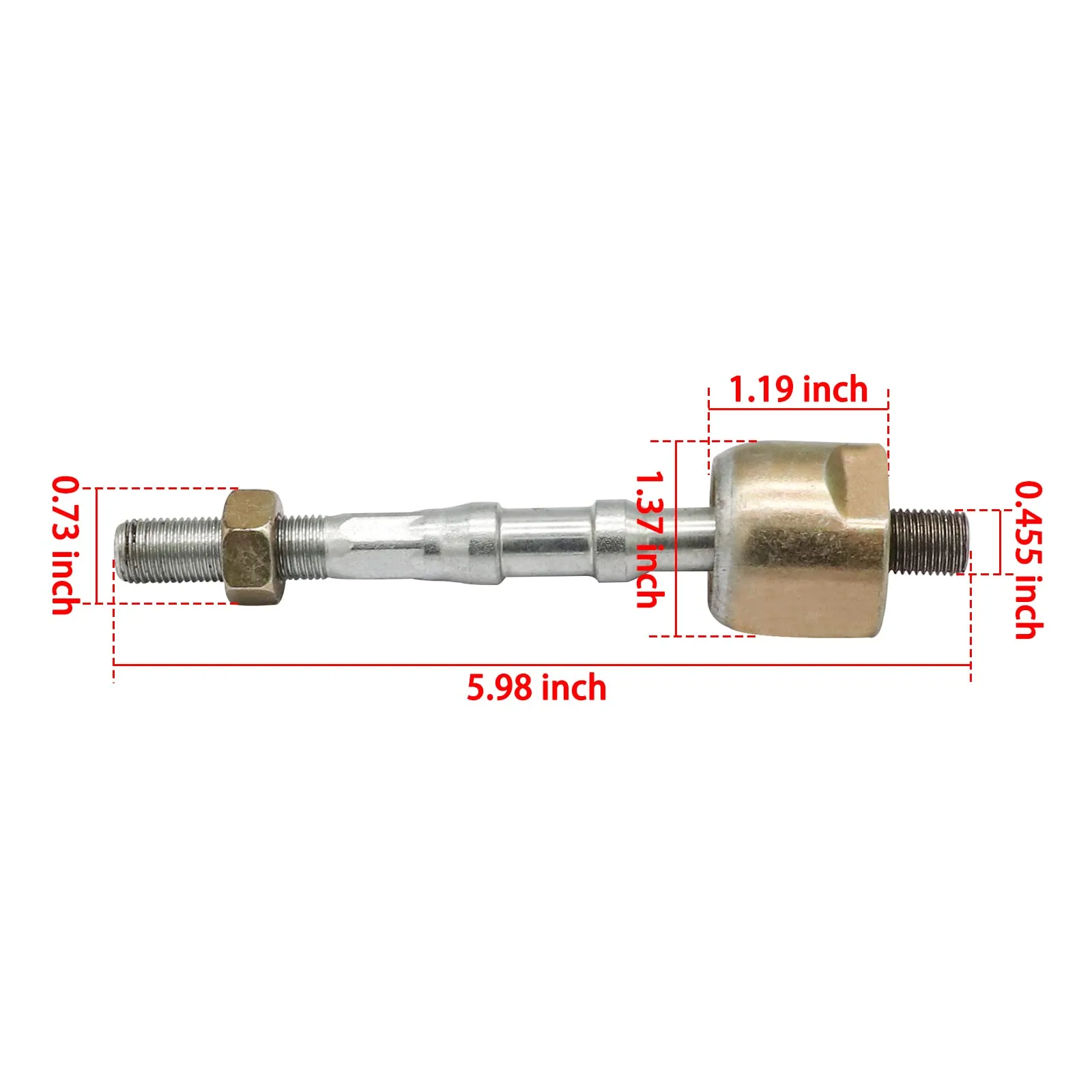 DRIVE UP Tie Rod End for Yamaha G29 - DU00263 image 4