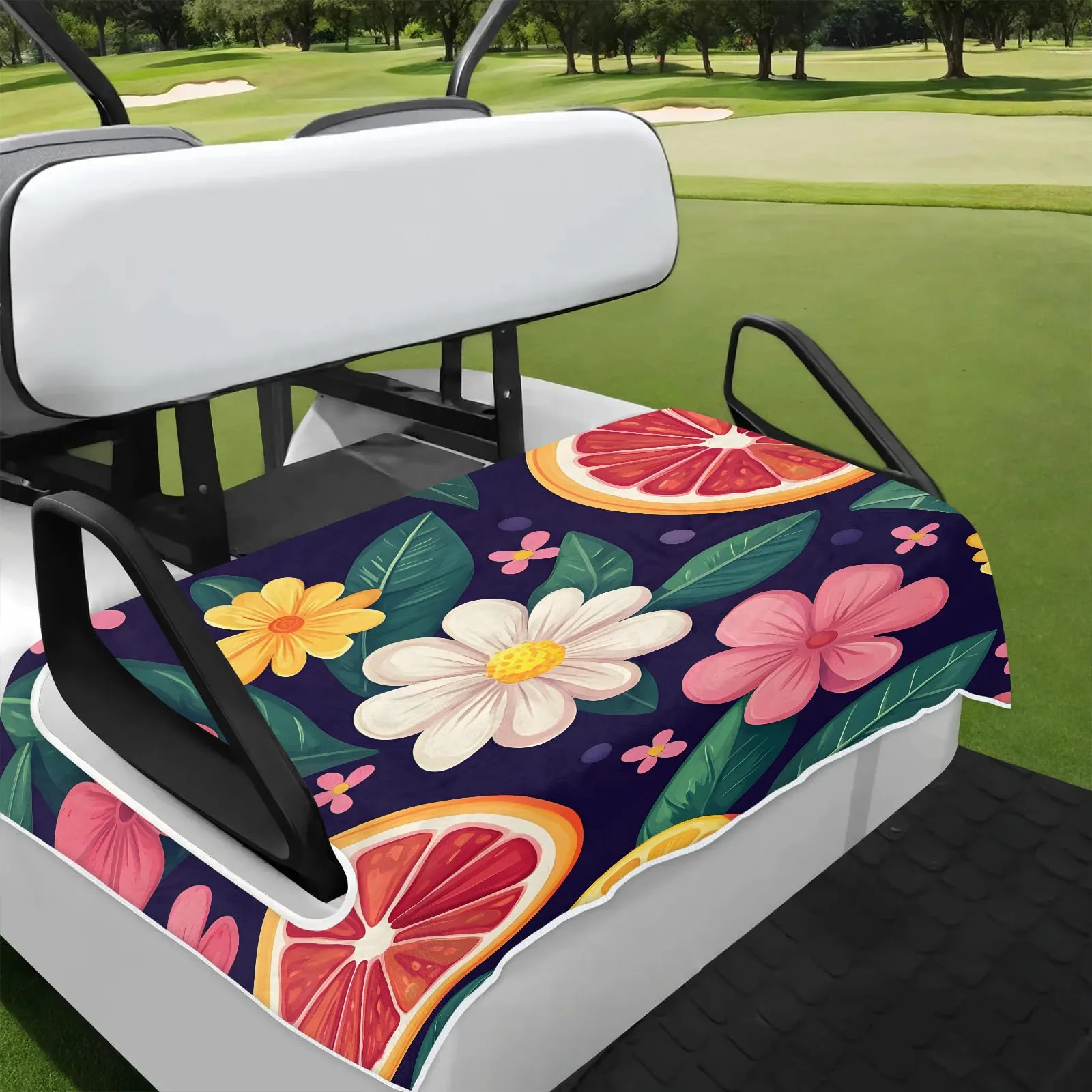 Tiveruda Golf Cart Seat Cover for Double Seats