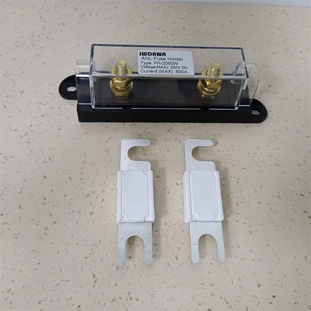 JWDAWN ANL Fuse Holder Kit with 2 Ceramic ANL Fuses (80V) image 3