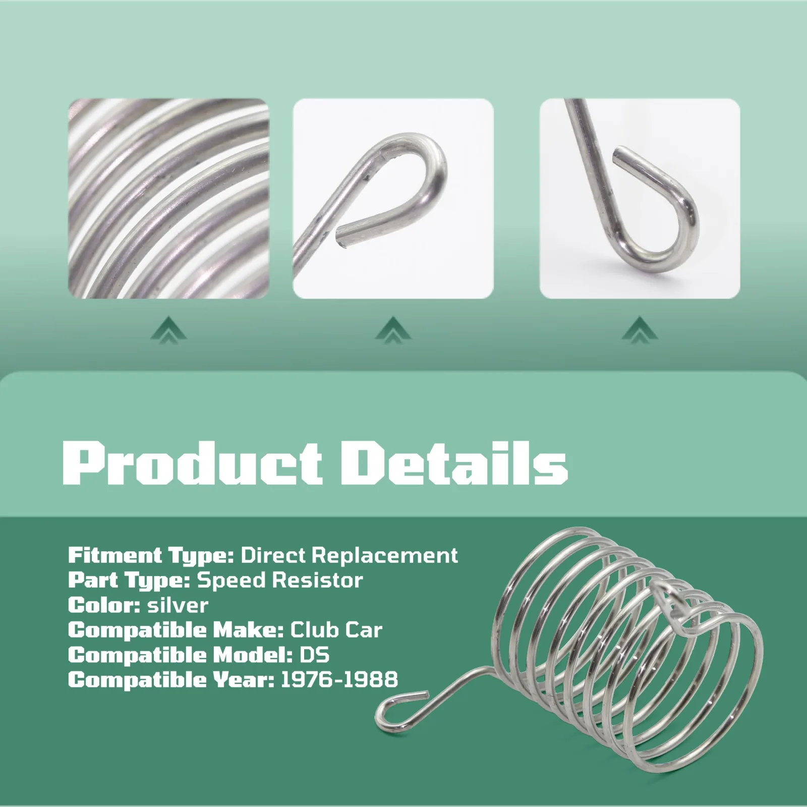 ECOMARK Speed Resistor for 1976-1988 Club Car DS image 2