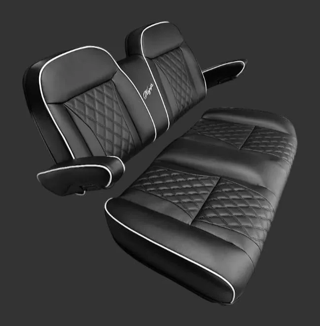 Kozip Aeris Front Seat Cushions for E-Z-GO RXV/TXT image 2