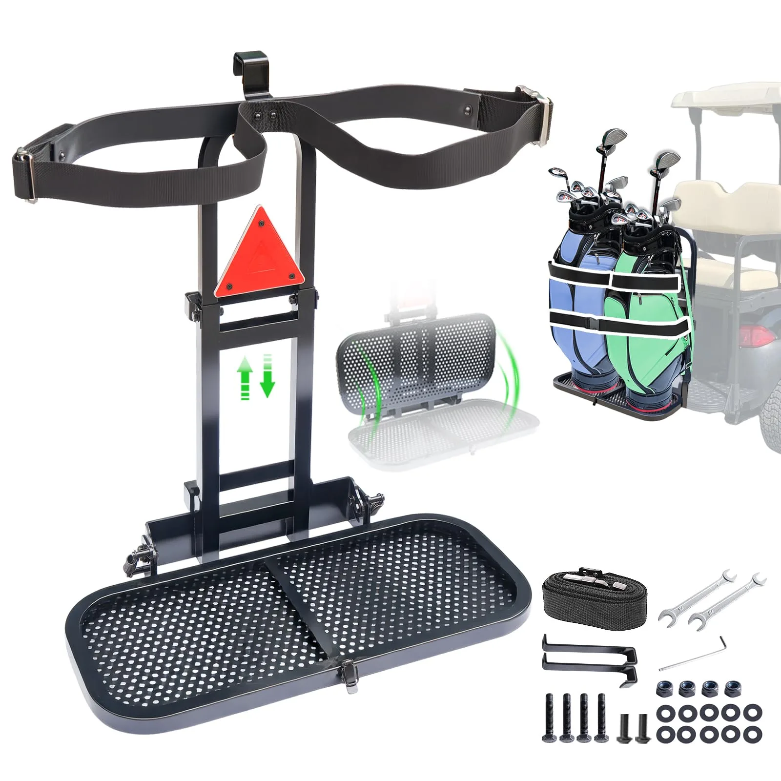 Cartalia GCBH773 Foldable Golf Cart Bag Holder