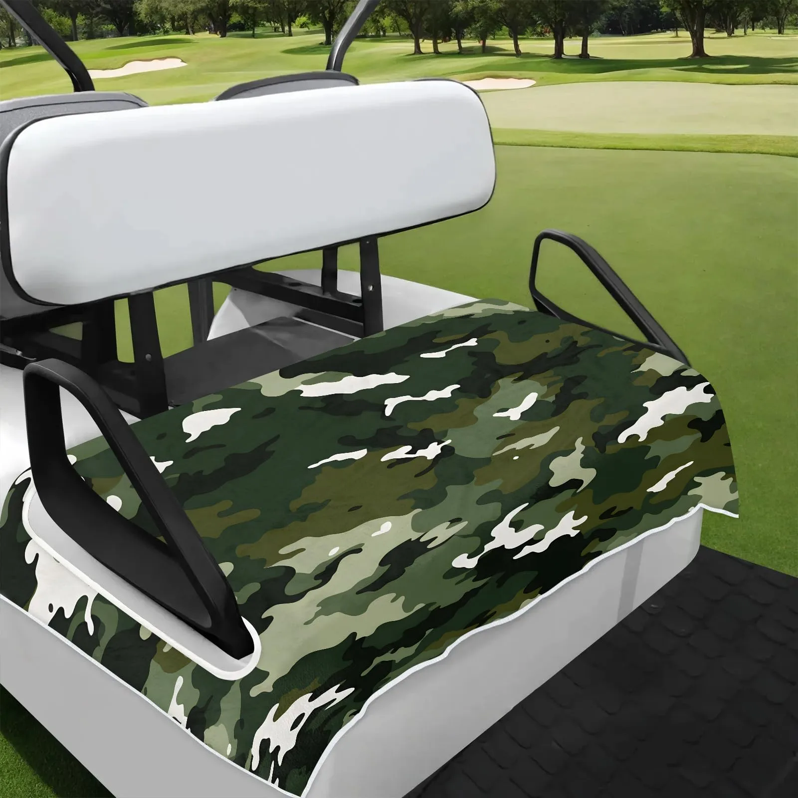 Tiveruda Golf Cart Seat Cover for Double Seats