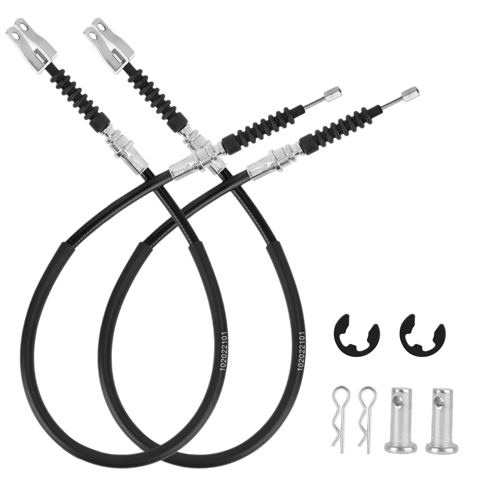 BZTT Brake Cable Set for Club Car DS 2000+ (Replaces 102022101, 1019907)