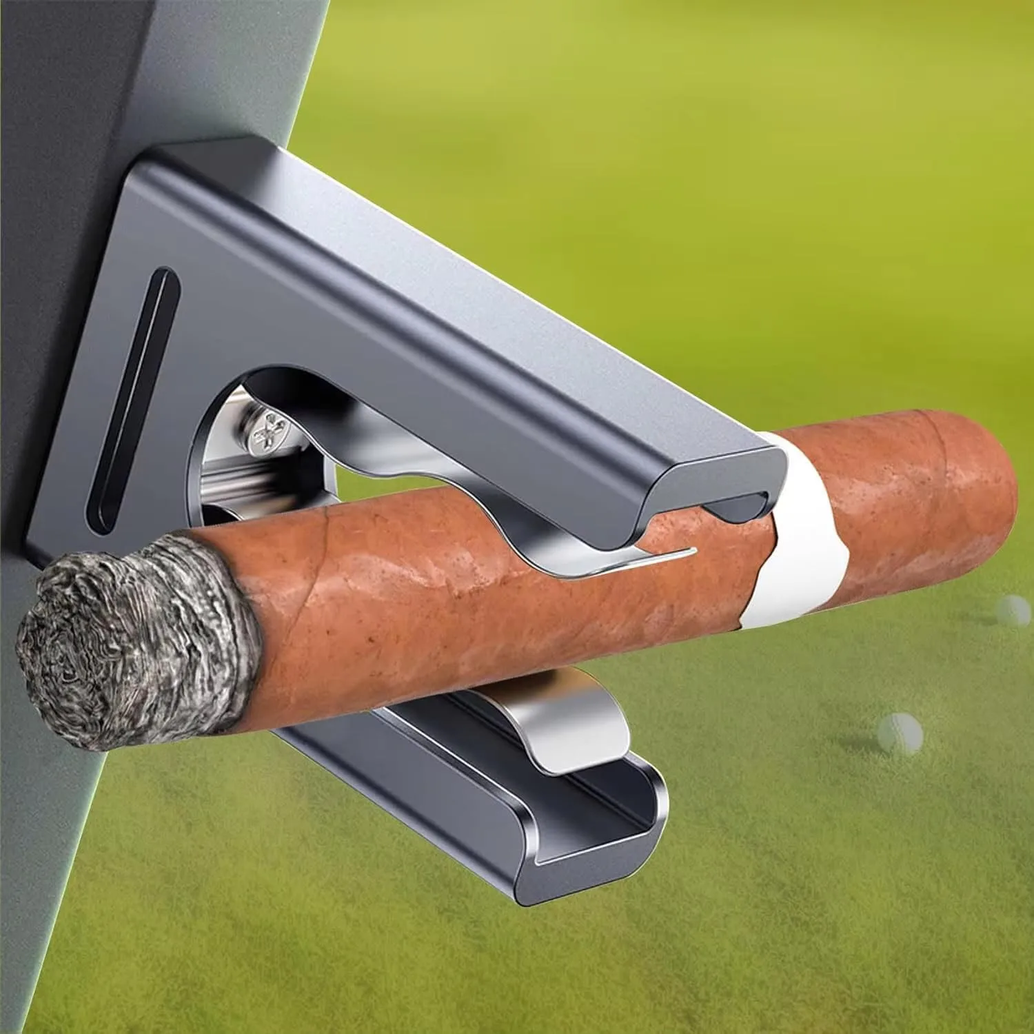 BIANTENIU Space-Gray Cigar Holder Clip for Golf Carts — NJUHGBMdsa-31186082