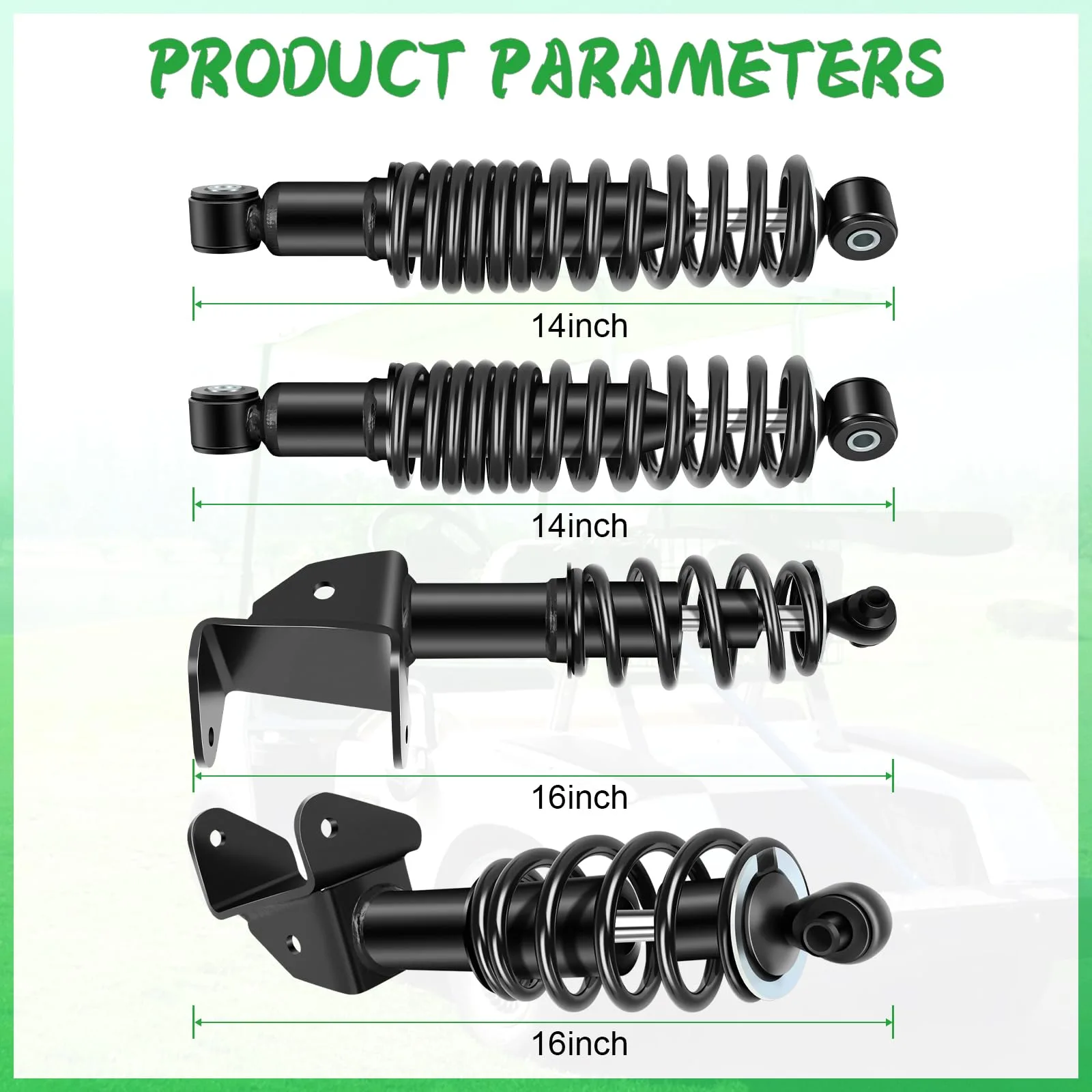 ILVGOLF Shock Absorber Set for Yamaha Drive G29 2007-2016 image 2