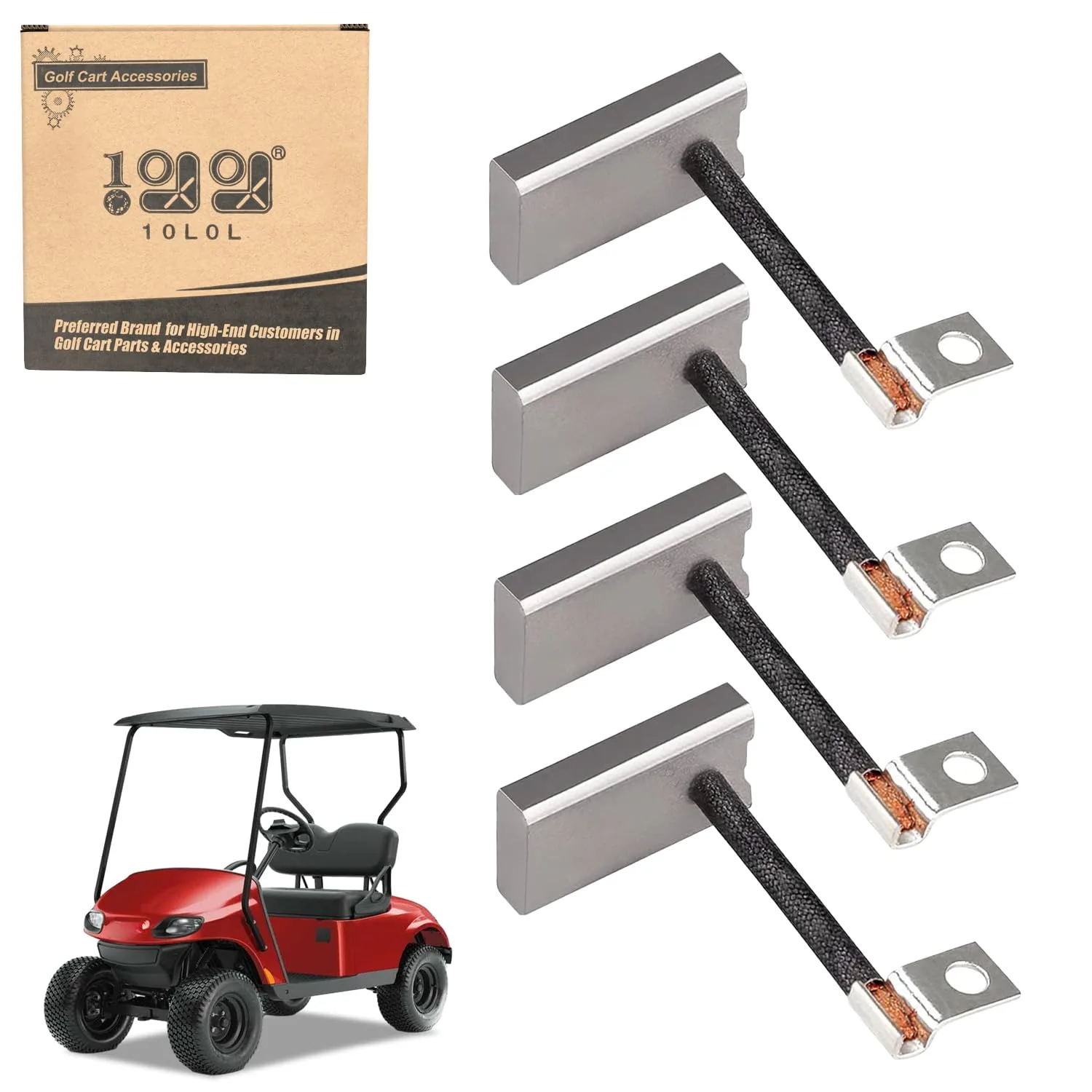 10L0L Starter Generator Brush Kit for Gas Golf Carts